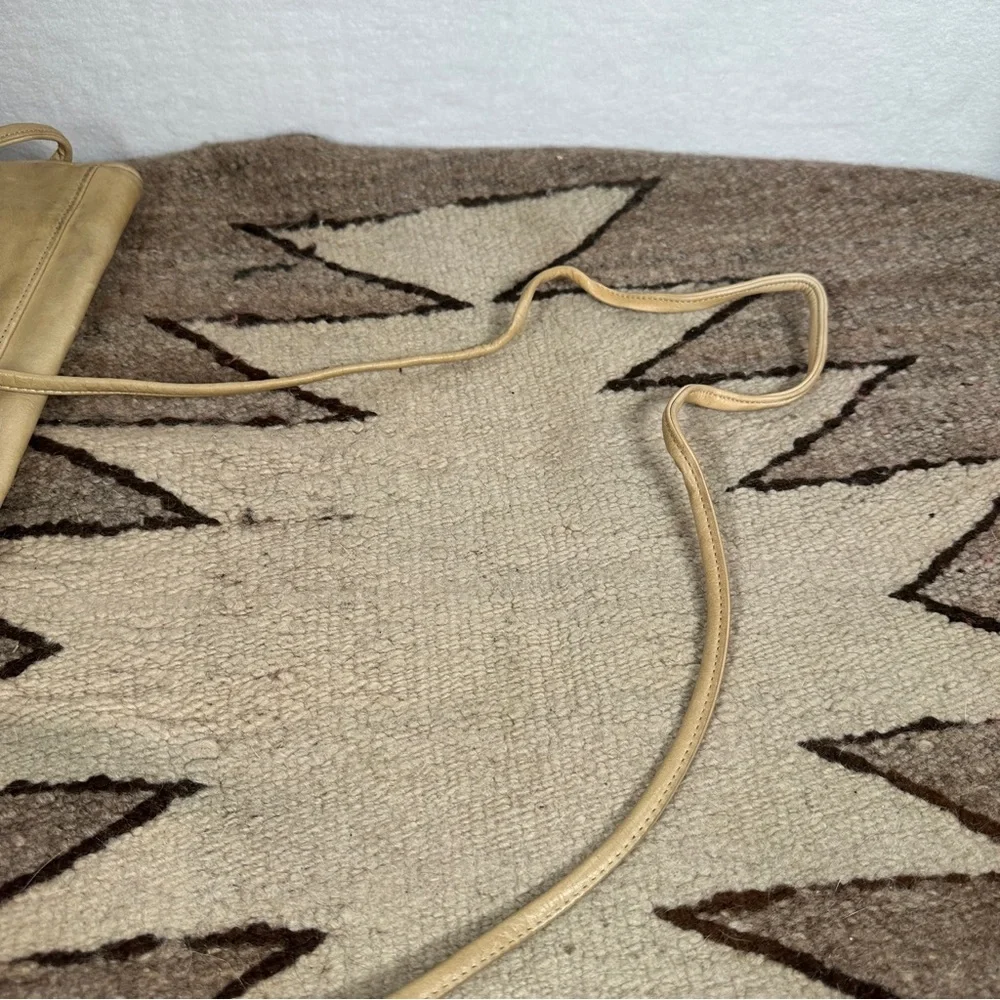 Western crossbody hand painted Beige Shoulder Bag‎ purse cowboy southwest desert
